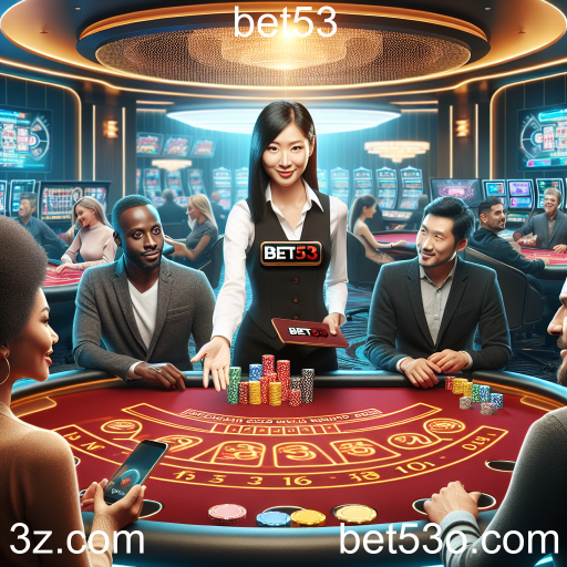 A Experiência do Cassino Ao Vivo no Bet53